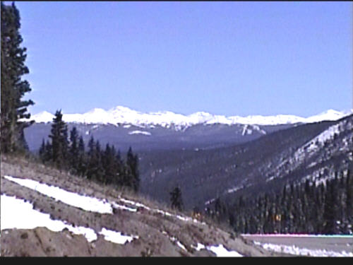 View from Hoosier pass